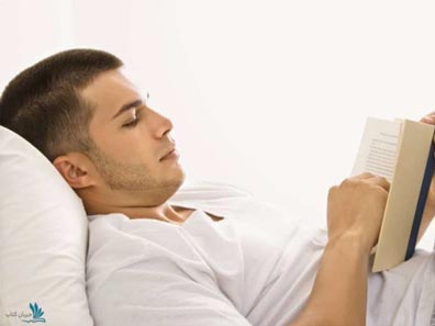 داشتن خواب راحت با مطالعه کتاب